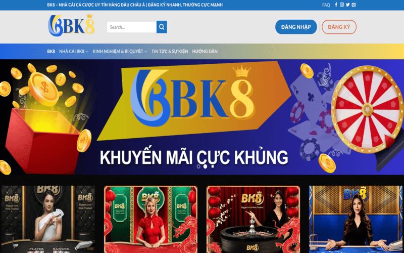 Nhà cái BK8 có lịch sử như thế nào?