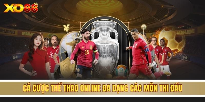 Cá cược thể thao online đa dạng các môn thi đấu