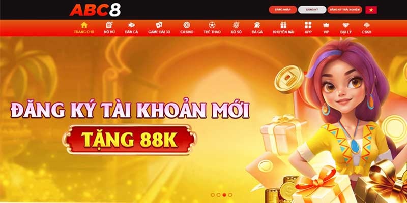 Các bước đăng ký tài khoản nhanh chóng tại casino ABC8