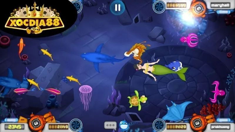 Các tựa game bắn cá đổi thưởng hấp dẫn tại Xocdia88