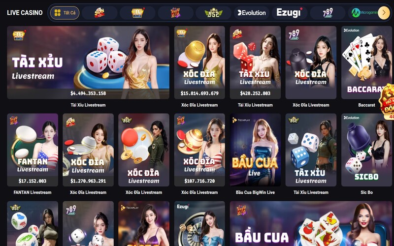 Truy cập casino live mọi lúc