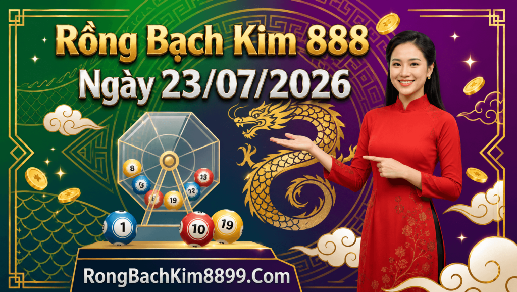Rồng Bạch Kim 888 Ngày 23/07/2026 – Chốt Số Đẹp Vào Bờ Cấp Tốc