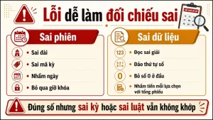Các lỗi thường gặp khi đối chiếu kết quả xổ số trực tuyến Các lỗi thường gặp khi đối chiếu kết quả xổ số trực tuyến
