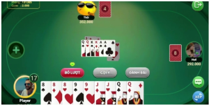 Sảnh game bài và nổ hũ hấp dẫn được tích hợp trên app